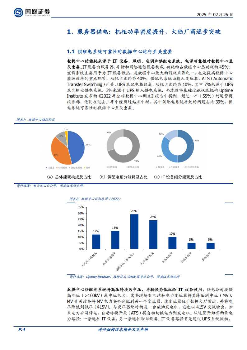 国盛证券-电子：电源：把握AI供电体系升级机遇